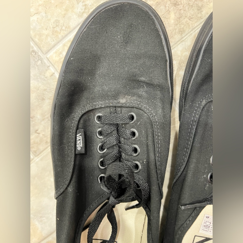 Men’s Vans shoes 11.5 black - Picture 7 of 9